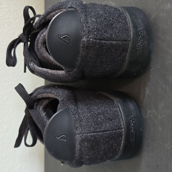 Allbirds Black Wool Sneakers Size 8 - Picture 3 of 8